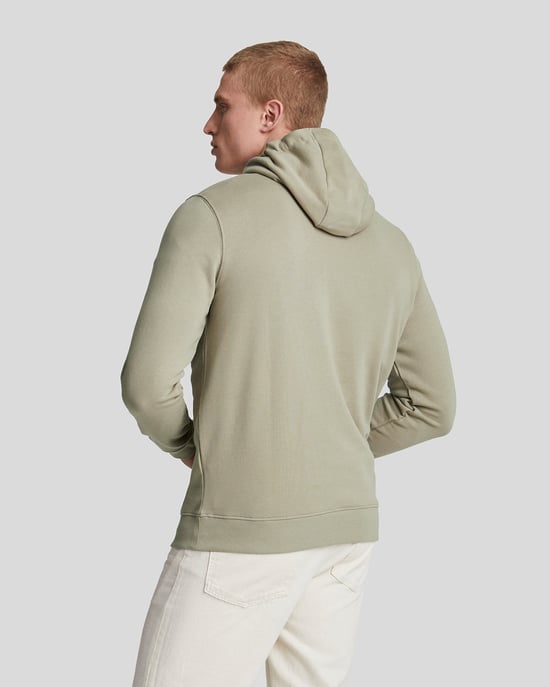 Heren Pullover Hoodie in Groen - Image 3