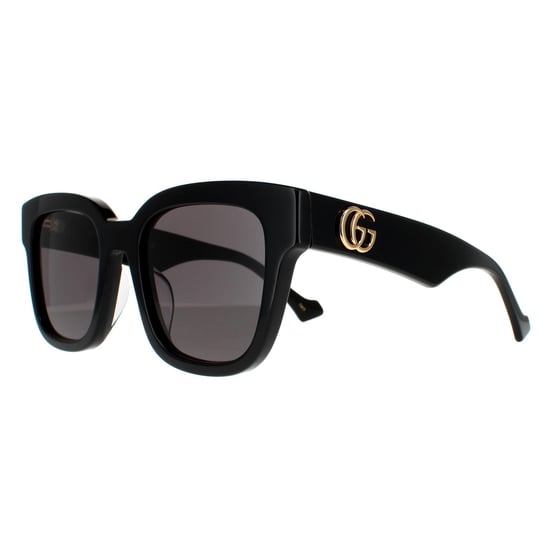 Gucci Rechte Vrouwen Zwarte Grijze Zonnebril - Image 2