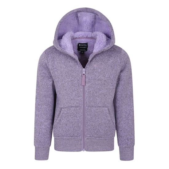 Mountain Warehouse Kinder/Kids Nevis Bontgevoerde Hoodie (Paars) - Image 4