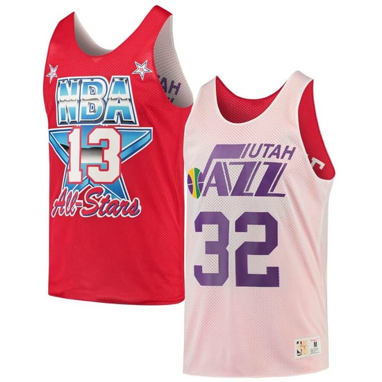 Mitchell & Ness Reversible Utah Jazz Karl Malone Mens Vest