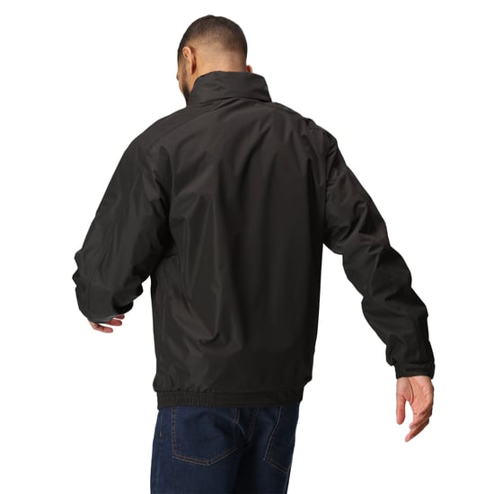 Regatta Mens Dover Waterproof Insulated Jacket (Black/Red)