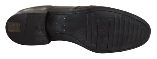 Dolce & Gabbana Bruine Huidleren Oxford Dress Schoenen voor Herren - Image 5