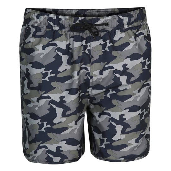 Pierre Cardin Zwembroeken Camo Swim Short Grijs - Image 1