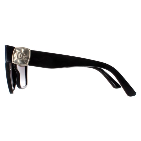 Dolce & Gabbana Square Womens Black Grey Gradient DG4470