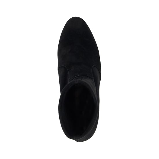 Dune Ladies Optilly - Almond Toe Block Heel Sock Boots