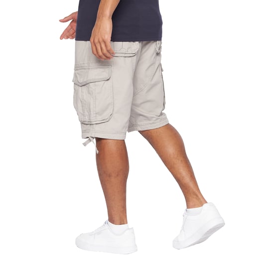 Crosshatch Heren Jamstar Cargo Korte Broek (Lichtgrijs) - Image 2