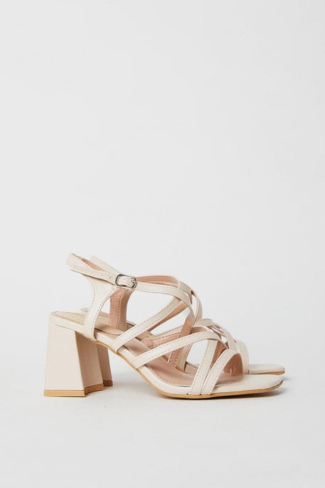 Missy Strappy High Block Heeled Sandals