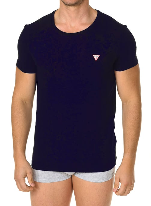 Men's short-sleeved round neck T-shirt U77M08JR003