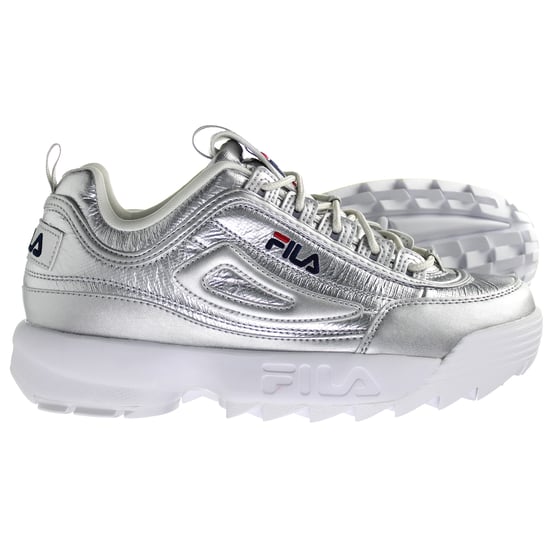 Fila Disruptor F Low Womens Silver Trainers