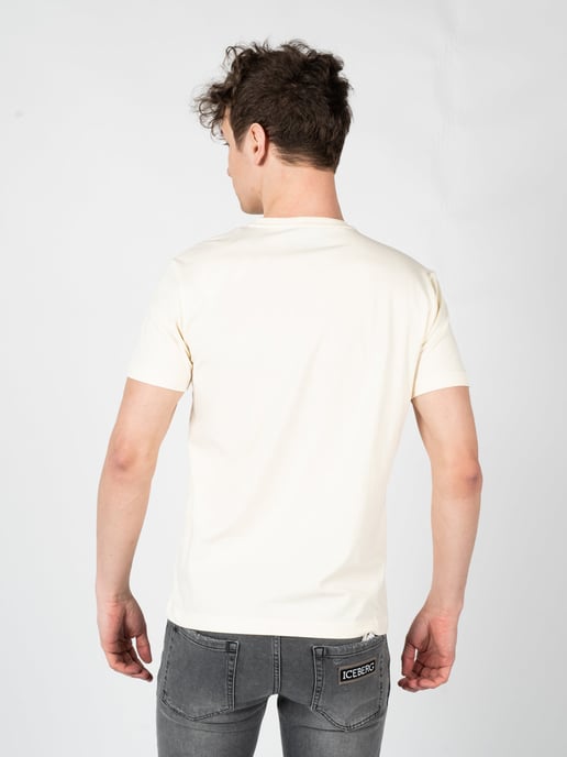 Iceberg T-Shirt C-Neck Mannen beige - Image 4