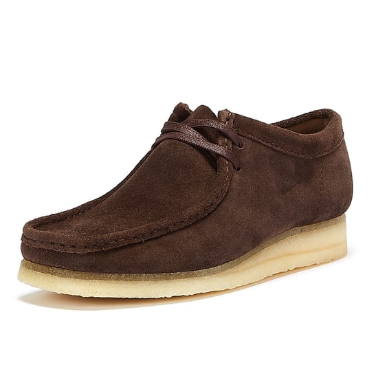 Clarks Wallabee Suede herenschoenen donkerbruin - Image 3