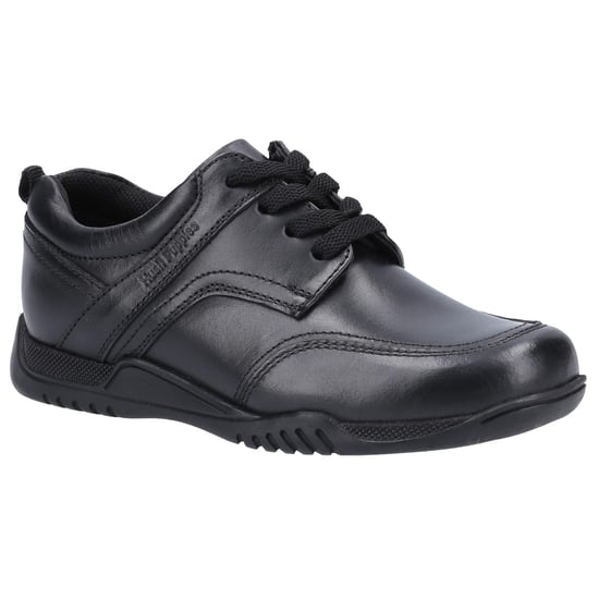 Hush Puppies Jongens Harvey Leren Schoolschoenen (Zwart) - Image 1