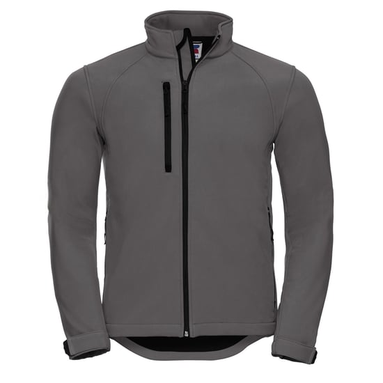 Russell Heren waterbestendig & winddicht Softshell-jasje (Titanium) - Image 1