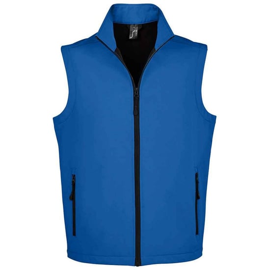 SOLS Unisex Race Softshell Gilet voor volwassenen (Koningsblauw) - Image 1