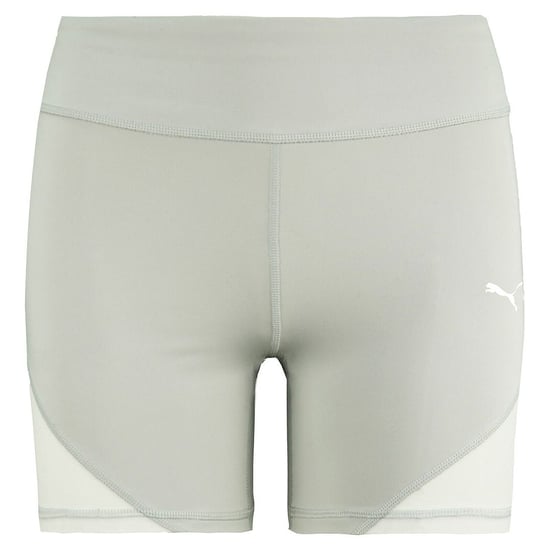 Puma x Selena Gomez Stretch Waist Grey Womens Tight Fitted Shorts 579788 01