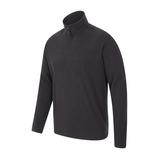 Mountain Warehouse Heren Camber II Half Zip Fleece Top (Zwart) - Image 3