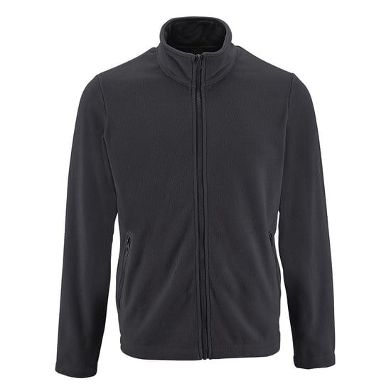 SOLS Heren Normandische Fleece Jas (Houtskool) - Image 1