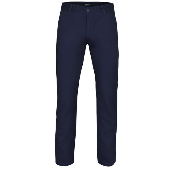 Asquith & Fox Heren Klassieke Casual Chinos/Trousels (Marine) - Image 1