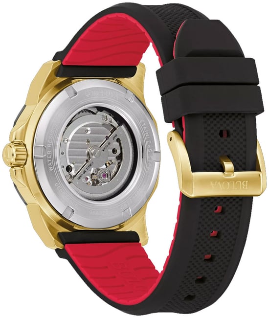Bulova Marine Star herenhorloge Zwart 98A272 - Image 2