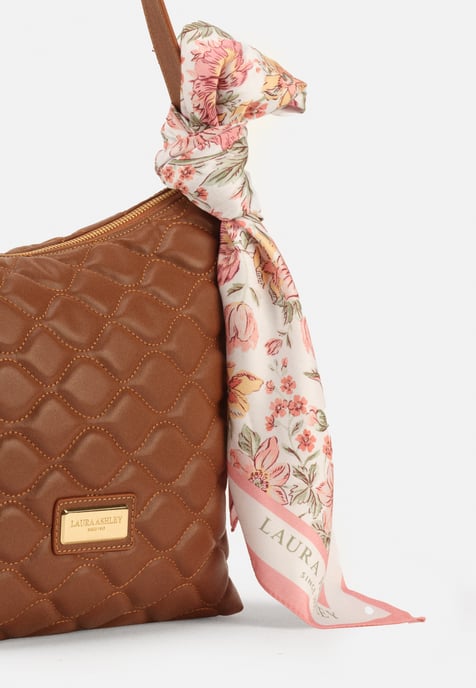 Laura Ashley bruine schoudertas - Image 3