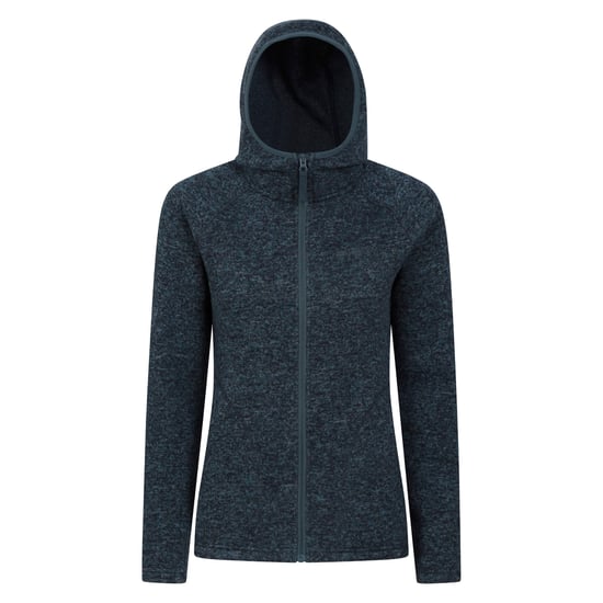 Mountain Warehouse Dames/dames Nevis Full Zip Hoodie (Donkerblauw) - Image 1