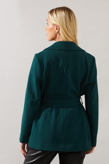 Wallis Berry Coat Womens Smart Jackets & Coats - Image 3