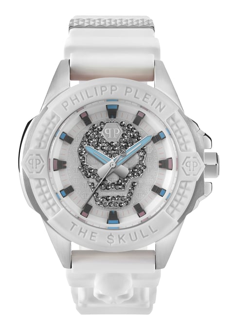 Philipp Plein The $kull Unisex Horloge Wit PWAAA1521 - Image 1