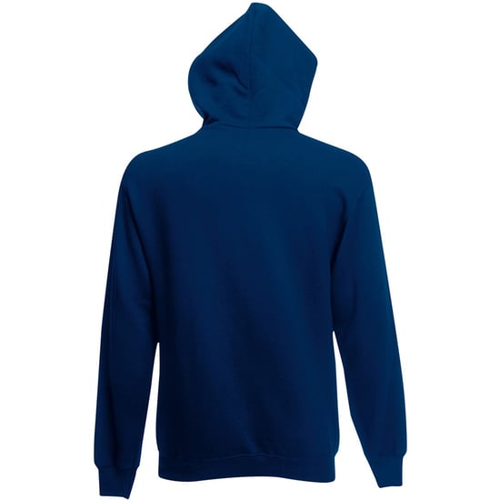 Fruit Of The Loom Heren Sweatshirt Met Capuchon / Hoodie (Marine) - Image 2