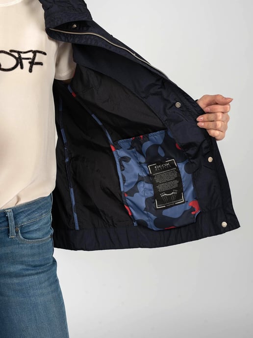 Geox jas Topazio C Vrouw blauw - Image 6
