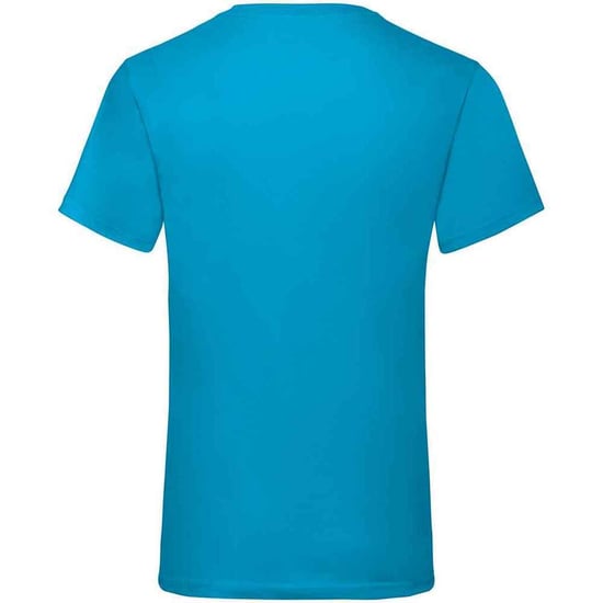 Fruit of the Loom Heren Valueweight V Neck T-shirt (Azuurblauw) - Image 2
