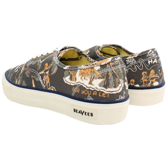 Seavees Legend Beachcomber Heren Zwarte Schoenen - Image 3