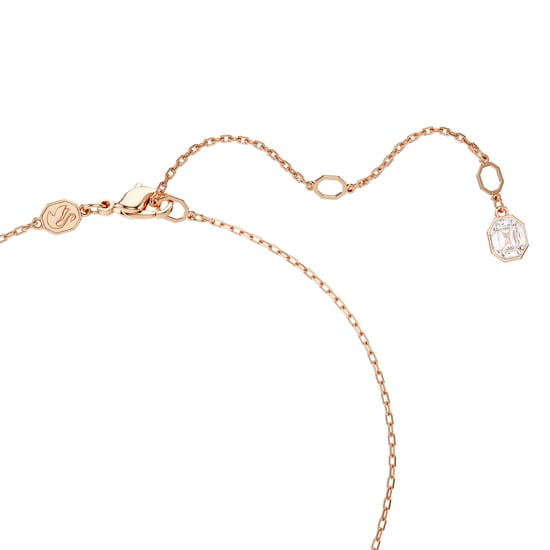 Swarovski 'Dextera' Dames Gouden Verzilverd Metalen Ketting - Roze 5692266 - Image 3