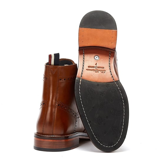 Ben Sherman Alfred Brogue Heren Tan Laarzen - Image 4