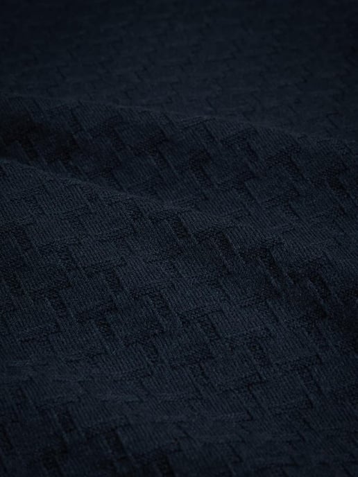 Ted Baker | Mens Long Sleeve Knitted Polo Shirt - Morar