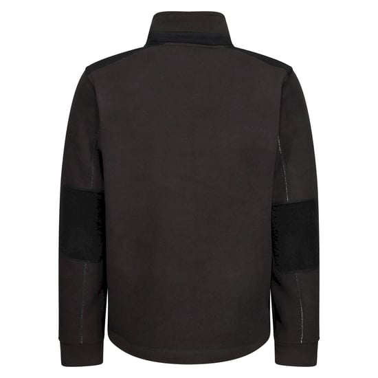 Regatta Mens Faversham Full Zip Fleece Jacket (Black)