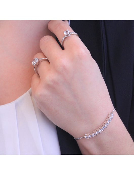 Elise ring - Oostenrijks kristal - Image 6