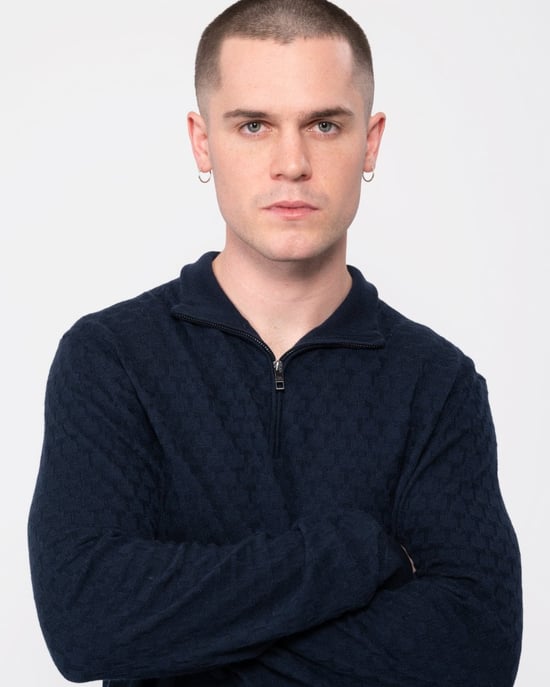 Ted Baker Kurnle Heren Lange Mouwen T Trui met Funnel Neck - Image 2