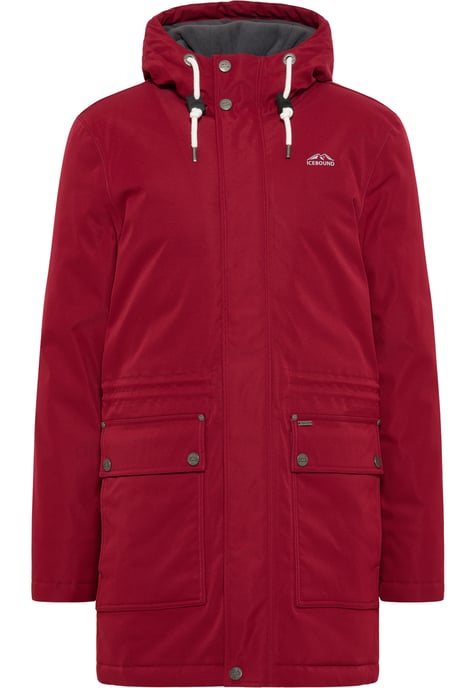 ICEBOUND Winter parka Klima Iglo Heren donkerrood - Image 1