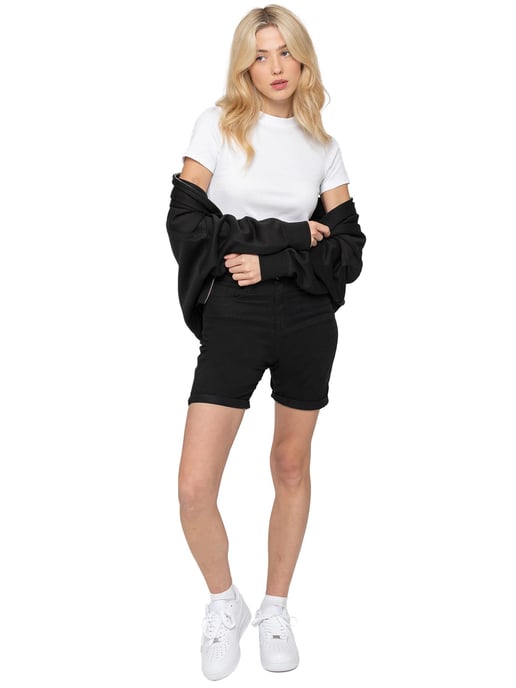 Enzo | Dames Chino Korte Broek Skinny Fit - Image 5