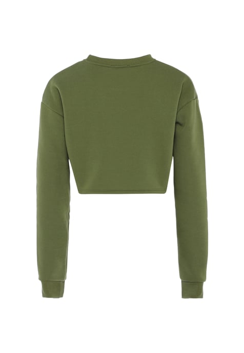 Mymo Sweatshirt Dames Militair - Image 2