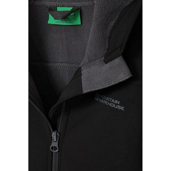 Mountain Warehouse Kinder/Kids Exodus Waterafstotend Soft Shell Jasje (Zwart) - Image 5