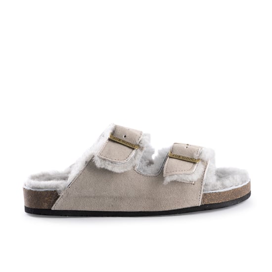 Aus Wooli Australia Unisex Portsea Sheepskin Lining Sandals