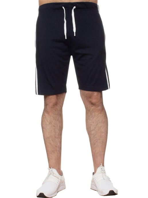 Enzo | Heren Lounge Shorts - Navy - Image 2
