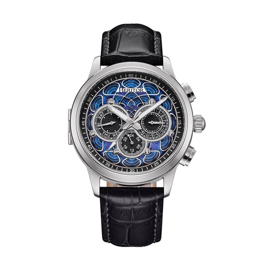 Heritor Automatische Apostel Glazuur Wijzerplaat Horloge - Image 1