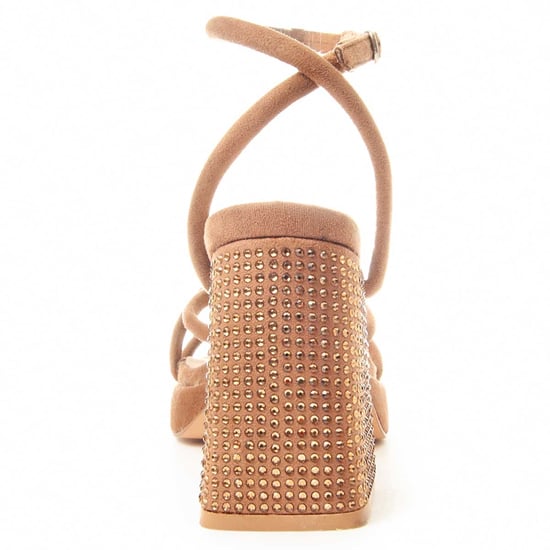 Montevita Heel Sandal Festsand in Bruin - Image 6