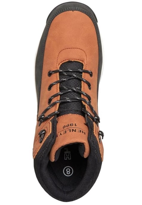 Henleys Heren Elan Laarzen in Bruin - Image 3