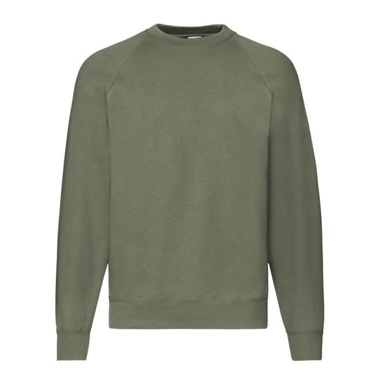 Fruit of the Loom Heren Premium Ingelegd Sweatshirt (Klassieke Olijf) - Image 1