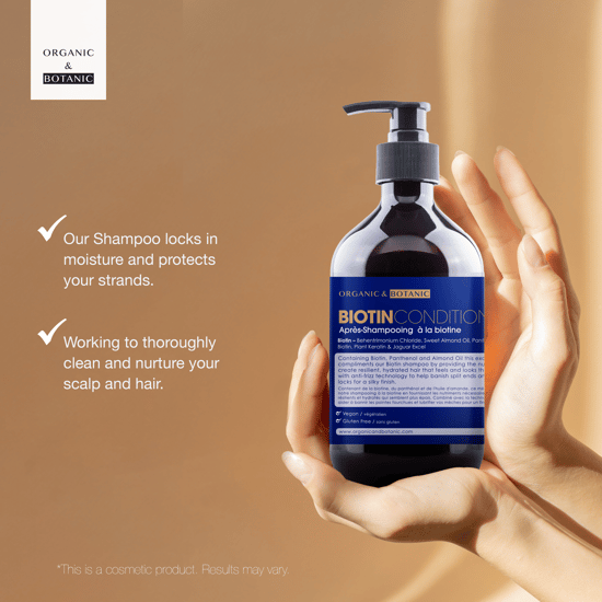 Biologische & Botanische Biotine Conditioner 500ml - Image 5
