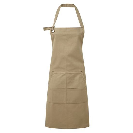 Premier Kaliber Zwaar Canvas Zakschort (Khaki) - Image 1