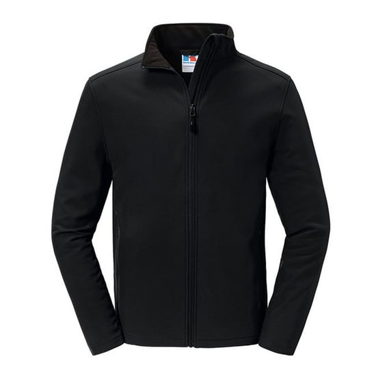 Russell Heren Essential Soft Shell Jas (Zwart) - Image 1